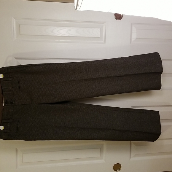 Nanette Lepore Wool Houndstooth Trousers - 6 - Picture 2 of 4